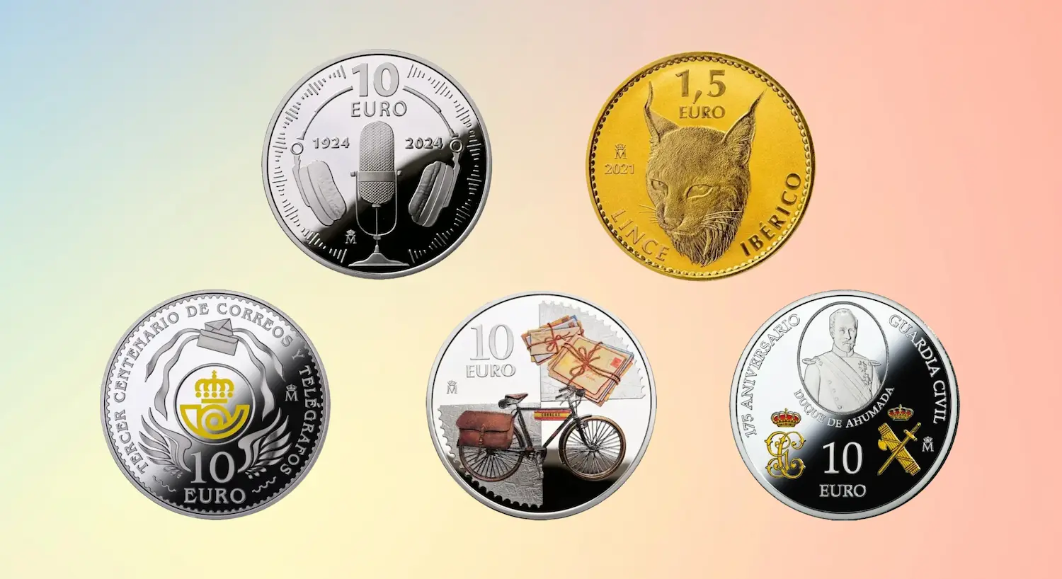 Las 5 monedas españolas de colección más buscadas en 2025