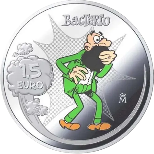 Moneda Profesor Bacterio - Personajes de Francisco Ibáñez (2026)