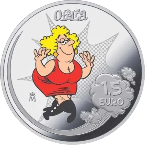 Moneda Ofelia - Personajes de Francisco Ibáñez (2026)