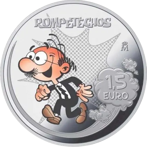 Moneda Rompetechos - Personajes de Francisco Ibáñez (2026)