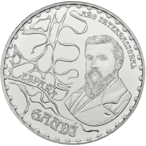 10 euros 2002 - Año Internacional Gaudí: El Capricho España (anverso) 10 euros 2002 - Año Internacional Gaudí: El Capricho España (anverso)