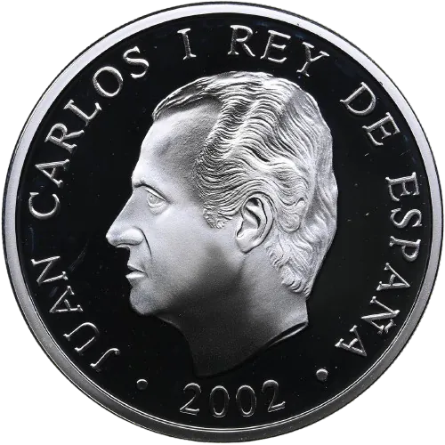 10 euros 2002 - Juegos Olímpicos de Invierno 2002 España (anverso) 10 euros 2002 - Juegos Olímpicos de Invierno 2002 España (anverso)