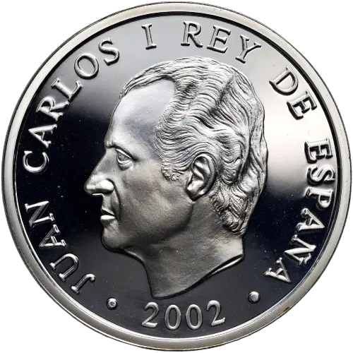 10 euros 2002 - Presidencia Española de la Unión Europea 2002 España (anverso) 10 euros 2002 - Presidencia Española de la Unión Europea 2002 España (anverso)