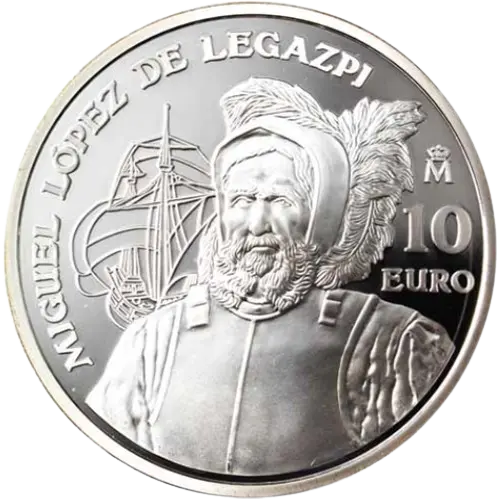 Moneda 500 Aniversario del nacimiento de Miguel López de Legazpi (2003)