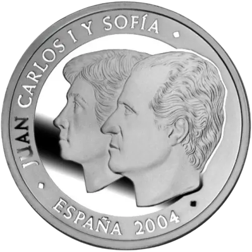 10 euros 2004 - Xacobeo Galicia 2004 España (anverso) 10 euros 2004 - Xacobeo Galicia 2004 España (anverso)