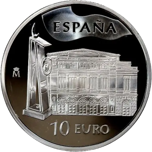 Moneda XXV Aniversario de los Premios Príncipe de Asturias (2005)