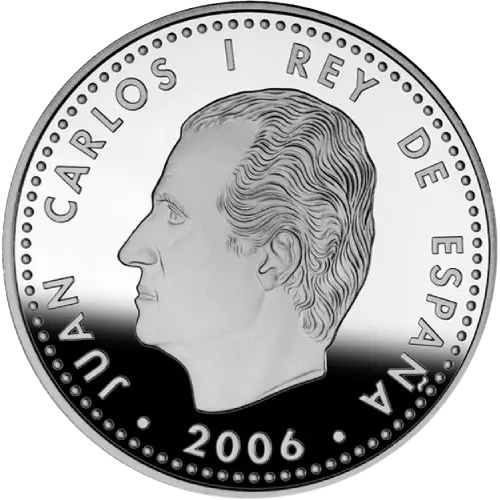 10 euros 2006 - Carolvs Imperator (Carlos V) - III Serie Programa Europa España (anverso) 10 euros 2006 - Carolvs Imperator (Carlos V) - III Serie Programa Europa España (anverso)