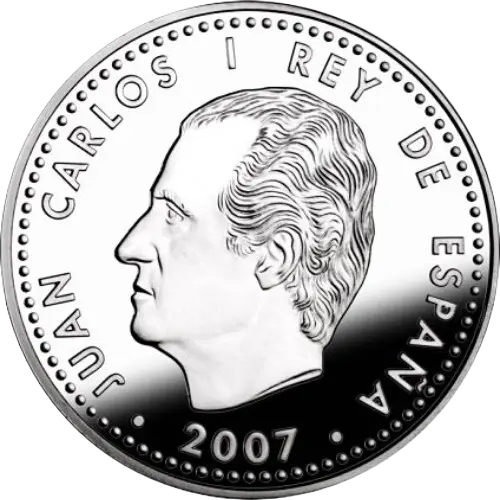 10 euros 2007 - 50 Aniversario Tratado de Roma - IV Serie Programa Europa España (anverso) 10 euros 2007 - 50 Aniversario Tratado de Roma - IV Serie Programa Europa España (anverso)