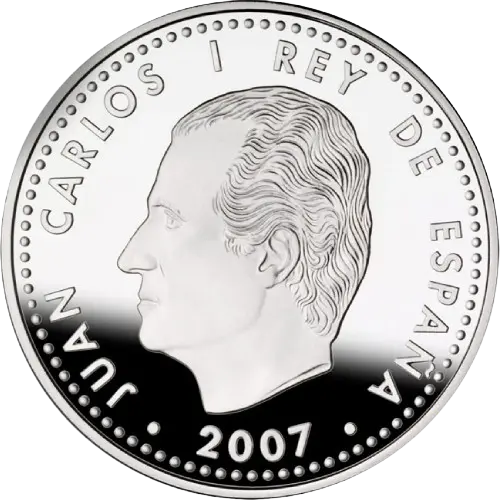 10 euros 2007 - Eurobasket 2007 España (anverso) 10 euros 2007 - Eurobasket 2007 España (anverso)