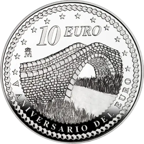 Moneda V Aniversario del Euro: Puente (2007)