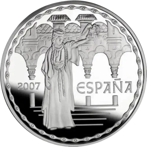 10 euros 2007 - Serie Conmemorativa del Cantar de Mío Cid: Doña Jimena España (anverso) 10 euros 2007 - Serie Conmemorativa del Cantar de Mío Cid: Doña Jimena España (anverso)