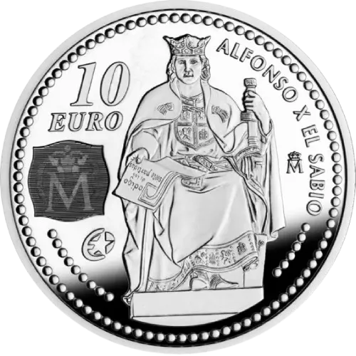 Moneda Alfonso X El Sabio - V Serie Programa Europa (2008)