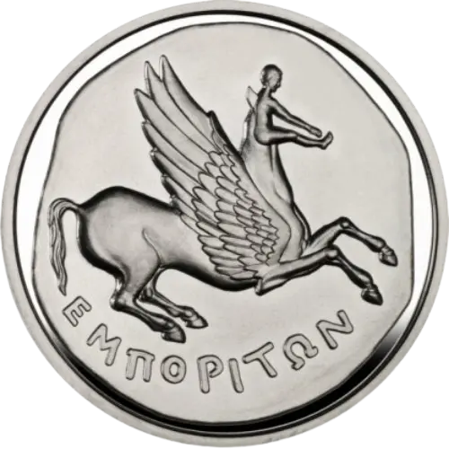 10 euros 2008 - Dracma - I Serie Joyas Numismáticas España (anverso) 10 euros 2008 - Dracma - I Serie Joyas Numismáticas España (anverso)