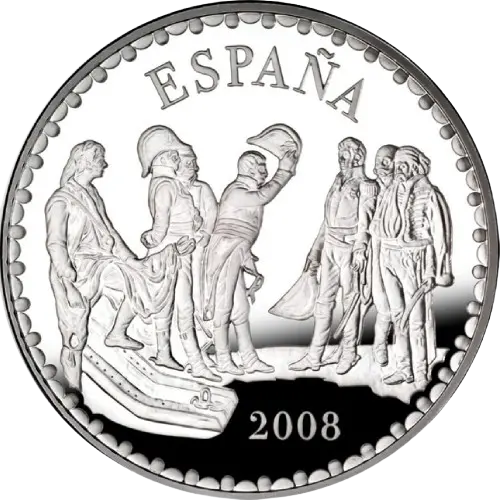 10 euros 2008 - Bicentenario de la Guerra de la Independencia: El General Cataños España (anverso) 10 euros 2008 - Bicentenario de la Guerra de la Independencia: El General Cataños España (anverso)