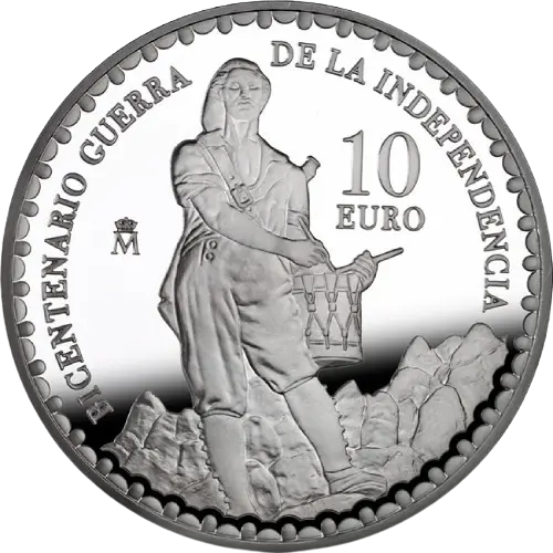 Moneda Bicentenario de la Guerra de la Independencia: El Timbaler del Bruc (2008)