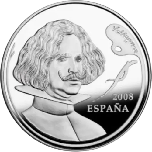 Moneda Velázquez: La Reina Doña Mariana de Austria - I Serie Pintores Españoles (2008)