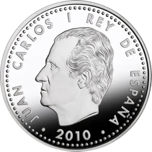 10 euros 2010 - Gaudí - VII Serie Programa Europa España (anverso) 10 euros 2010 - Gaudí - VII Serie Programa Europa España (anverso)