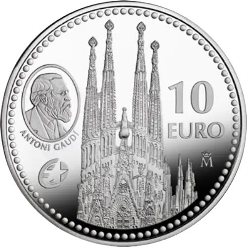 Moneda Gaudí - VII Serie Programa Europa (2010)