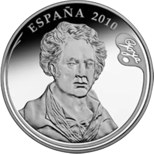 10 euros 2010 - Goya: La vendimia - III Serie Pintores Españoles España (anverso) 10 euros 2010 - Goya: La vendimia - III Serie Pintores Españoles España (anverso)