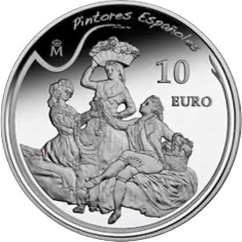 Moneda Goya: La vendimia - III Serie Pintores Españoles (2010)