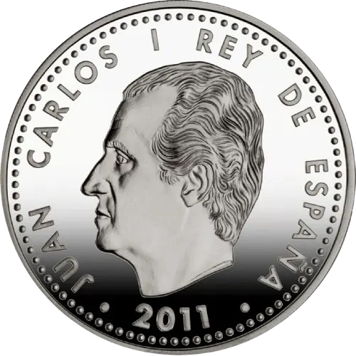 10 euros 2011 - Año Dual España – Rusia 2011 España (anverso) 10 euros 2011 - Año Dual España – Rusia 2011 España (anverso)