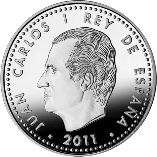 10 euros 2011 - Francisco de Orellana - VIII Serie Programa Europa España (anverso) 10 euros 2011 - Francisco de Orellana - VIII Serie Programa Europa España (anverso)