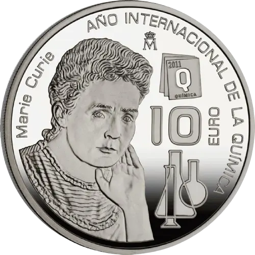 Moneda Año Internacional de la Química 2011: Marie Curie (2011)