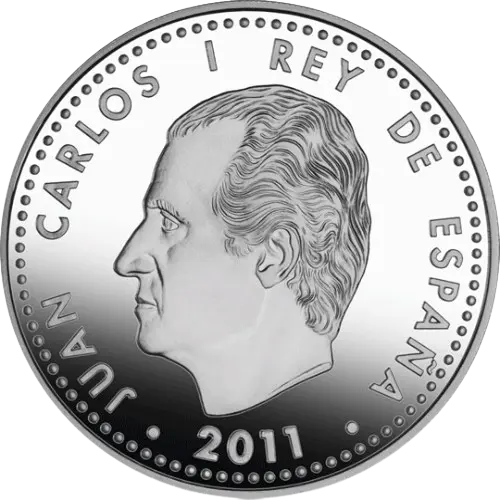 10 euros 2011 - XXV Aniversario de la adhesión España y Portugal a la Unión Europea España (anverso) 10 euros 2011 - XXV Aniversario de la adhesión España y Portugal a la Unión Europea España (anverso)