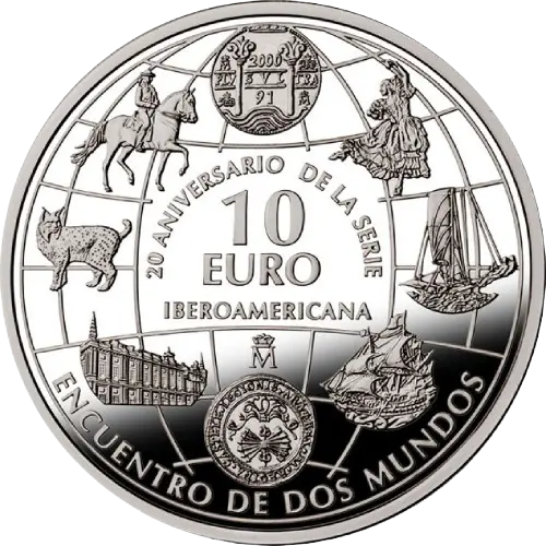 Moneda 20 Aniversario de la Serie Iberoamericana - IX Serie Iberoamericana (2012)