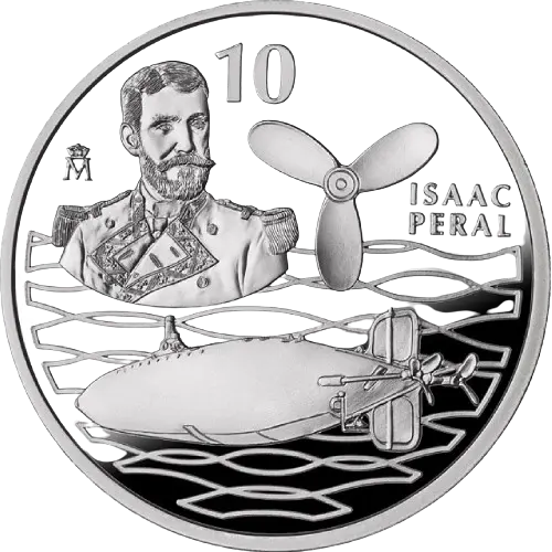 Moneda 125 Aniversario del submarino Isaac Peral (2013)