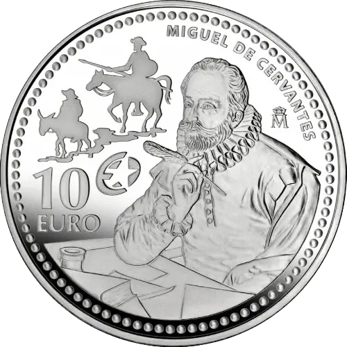 Moneda Miguel de Cervantes - X Serie Programa Europa (2013)