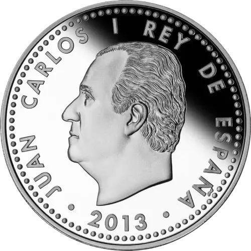 10 euros 2013 - Milenio Reino de Granada España (anverso) 10 euros 2013 - Milenio Reino de Granada España (anverso)
