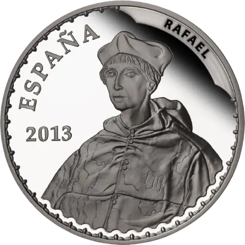 Moneda Rafael - I Serie Tesoros de Museos Españoles (2013)