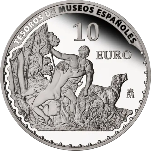 10 euros 2013 - Tiziano - I Serie Tesoros de Museos Españoles España (reverso) 10 euros 2013 - Tiziano - I Serie Tesoros de Museos Españoles España (reverso)