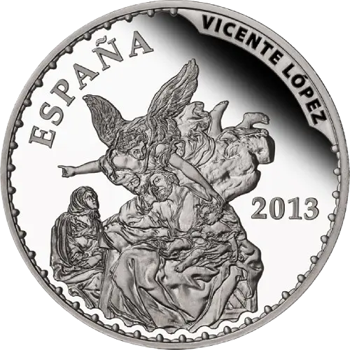 Moneda Vicente López - I Serie Tesoros de Museos Españoles (2013)
