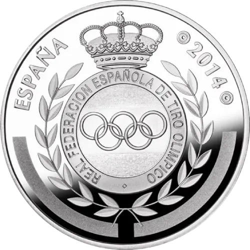 10 euros 2014 - Campeonato del Mundo de Tiro 2014 España (anverso) 10 euros 2014 - Campeonato del Mundo de Tiro 2014 España (anverso)