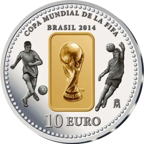 Moneda Copa Mundial de la FIFA Brasil 2014 - Emisión 2014 (2014)