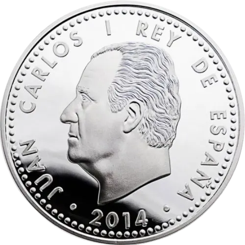 10 euros 2014 - III Centenario Real Academia Española España (anverso) 10 euros 2014 - III Centenario Real Academia Española España (anverso)