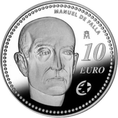 Moneda Manuel de Falla - XI Serie Programa Europa (2014)