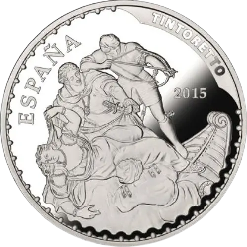 Moneda Tintoretto - III Serie Tesoros de Museos Españoles (2015)