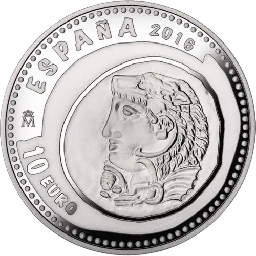 Moneda Dracma ligera de Gadir - VII Serie Joyas Numismáticas (2016)