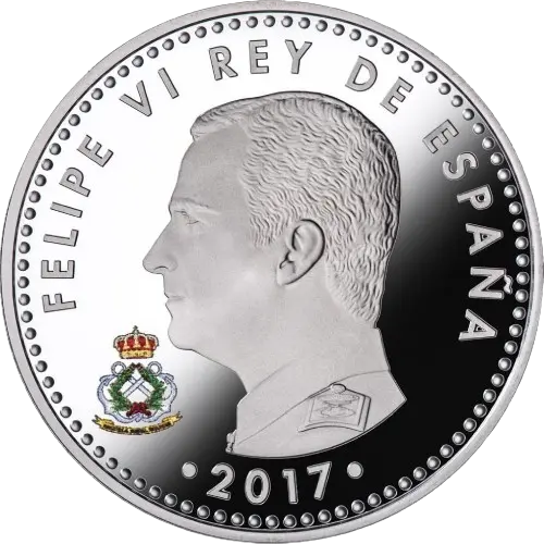 10 euros 2017 - 300 Aniversario Real Compañía Guardias Marinas España (anverso) 10 euros 2017 - 300 Aniversario Real Compañía Guardias Marinas España (anverso)