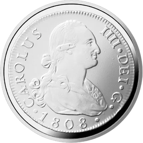 10 euros 2017 - Casa de Borbón: Real de a ocho - VIII Serie Joyas Numismáticas España (anverso) 10 euros 2017 - Casa de Borbón: Real de a ocho - VIII Serie Joyas Numismáticas España (anverso)