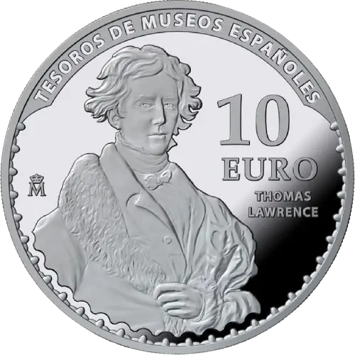 10 euros 2017 - Edouard Manet & Thomas Lawrence - V Serie Tesoros de Museos Españoles España (reverso) 10 euros 2017 - Edouard Manet & Thomas Lawrence - V Serie Tesoros de Museos Españoles España (reverso)