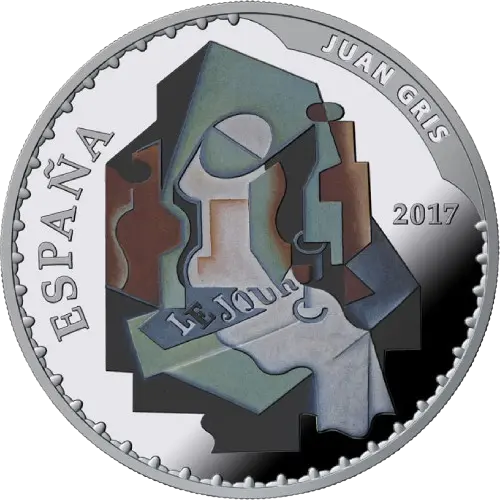 Moneda Juan Gris & Degas - V Serie Tesoros de Museos Españoles (2017)