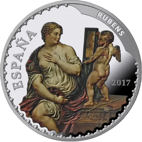 Moneda P.P. Rubens & Murillo - V Serie Tesoros de Museos Españoles (2017)