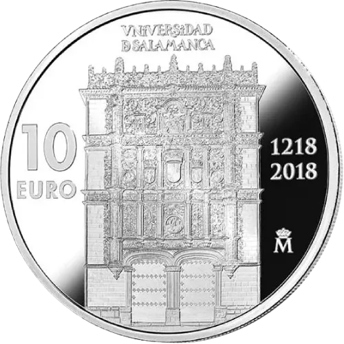 Moneda 800 Años Universidad de Salamanca (2018)