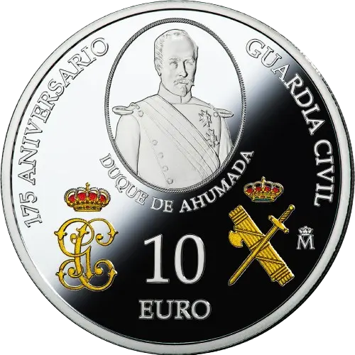 Moneda 175 Aniversario Guardia Civil (2019)