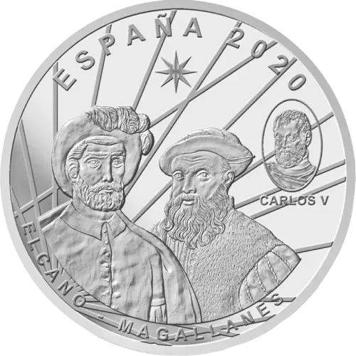 10 euros 2020 - V Centenario de la Vuelta al Mundo: Paso del Estrecho de Magallanes - Emision 2020 España (anverso) 10 euros 2020 - V Centenario de la Vuelta al Mundo: Paso del Estrecho de Magallanes - Emision 2020 España (anverso)