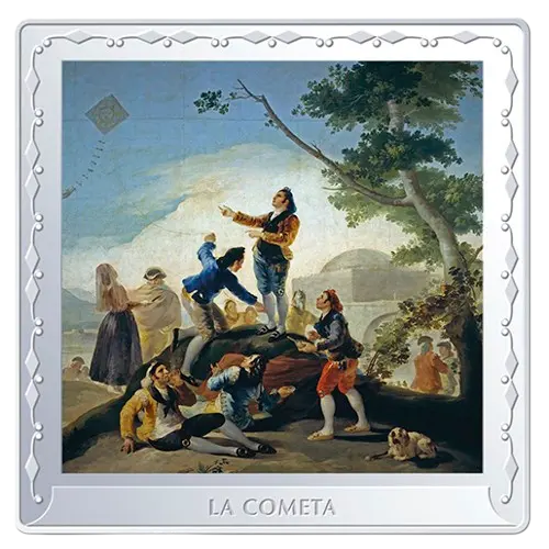Moneda 275 Aniversario Francisco de Goya: La cometa (2021)